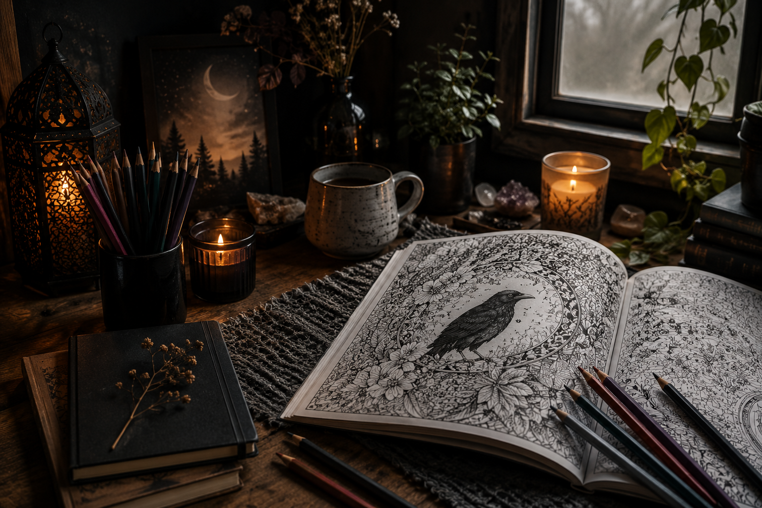 dark-coloringbooks
