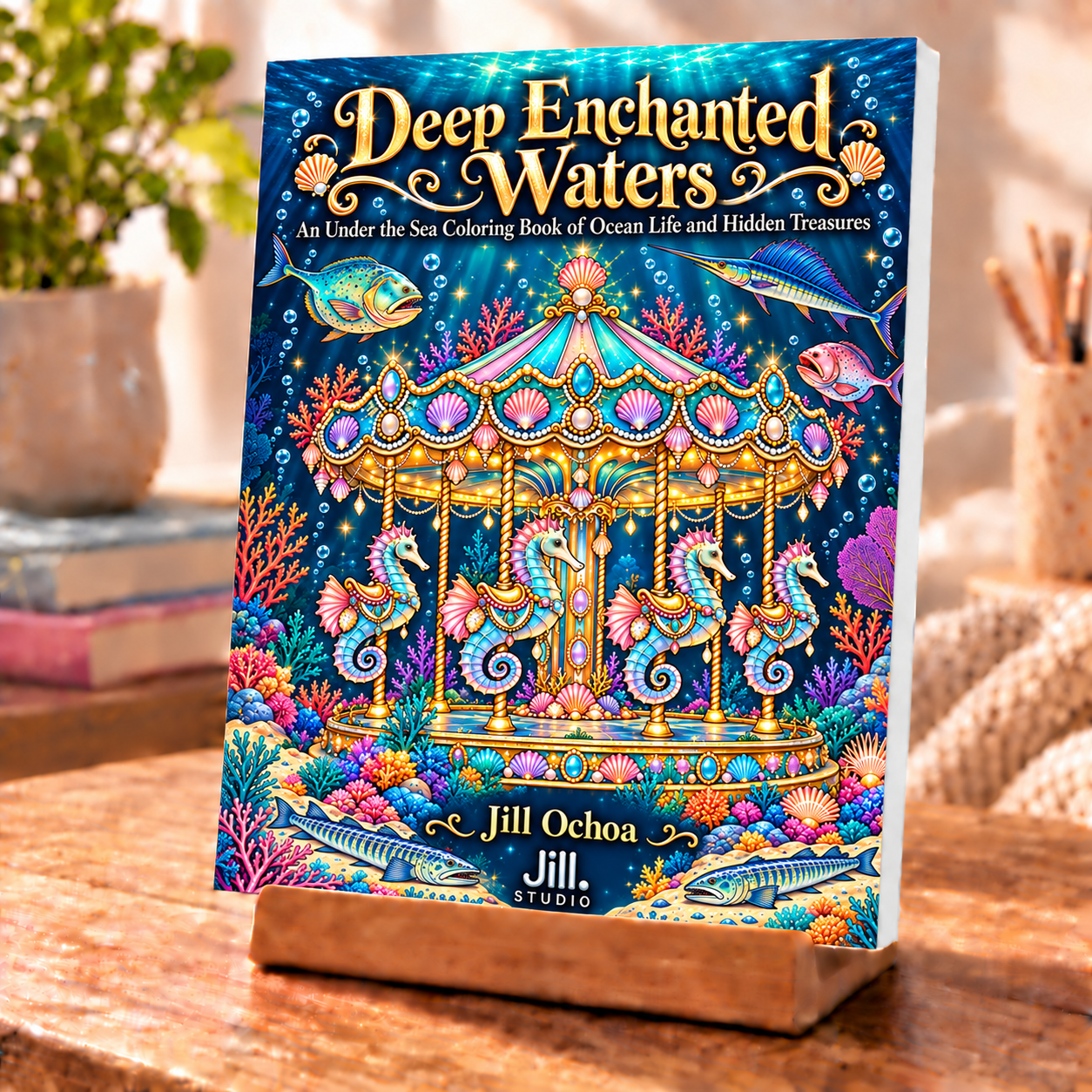 Deep Enchanted Waters Paperback Mockup